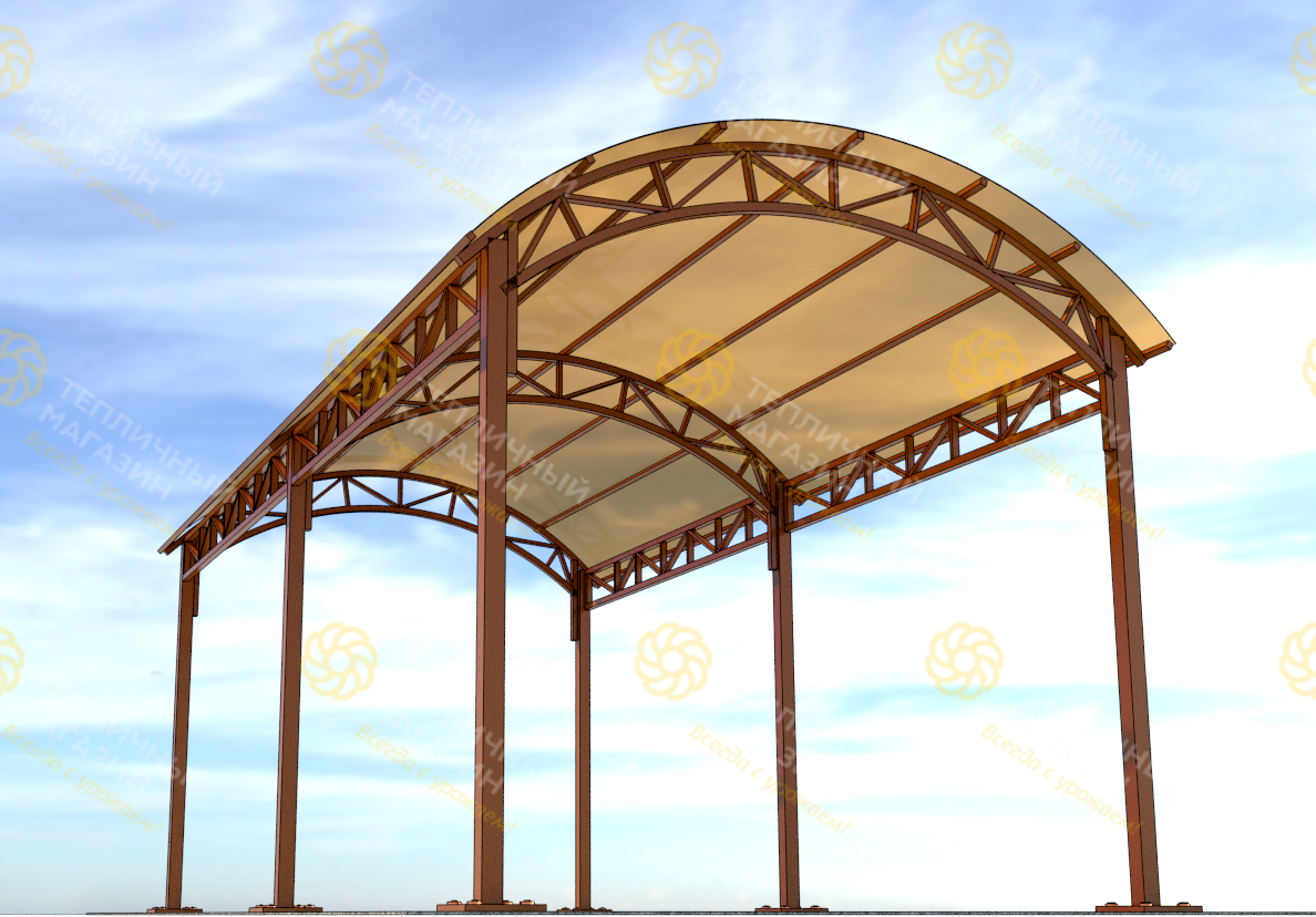 Навес 3х6 метра