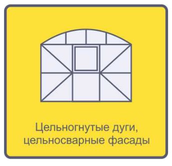 Каркас ДВ Вагон Люкс 4х6м/ш0,65/25*25