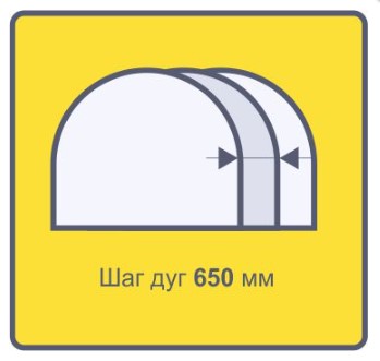 Каркас теплицы ДВ Крепкая (3x4 метра)