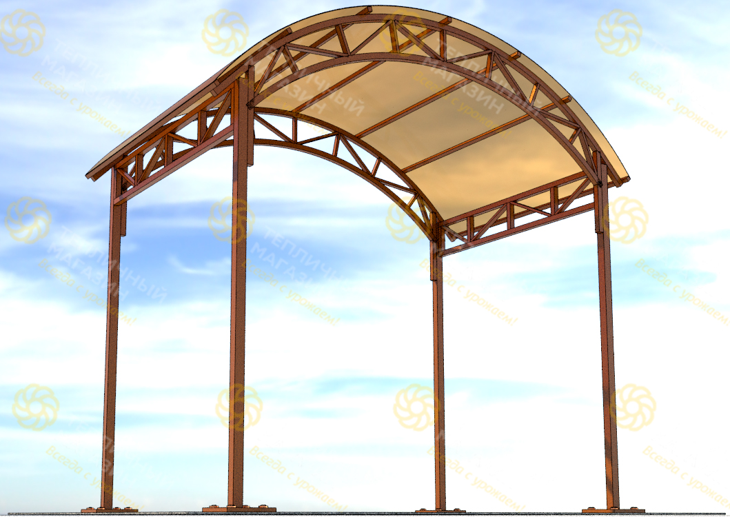 Навес 3х2 метра