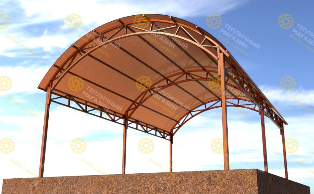 Навес 4х6 метров