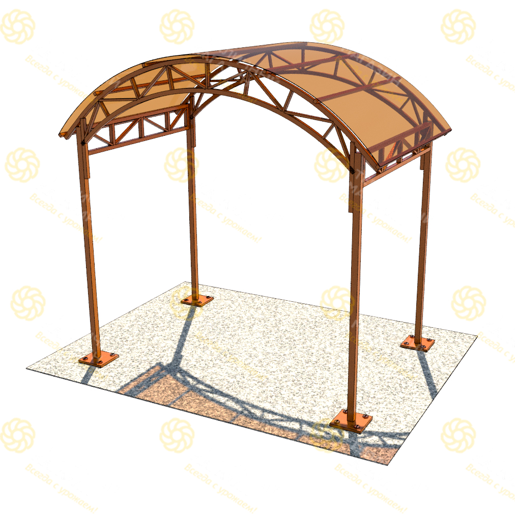 Навес 3х2 метра