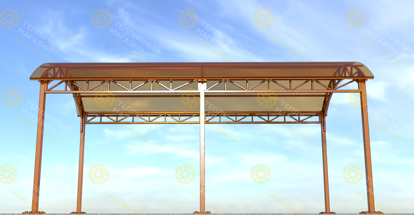 Навес 3х6 метра