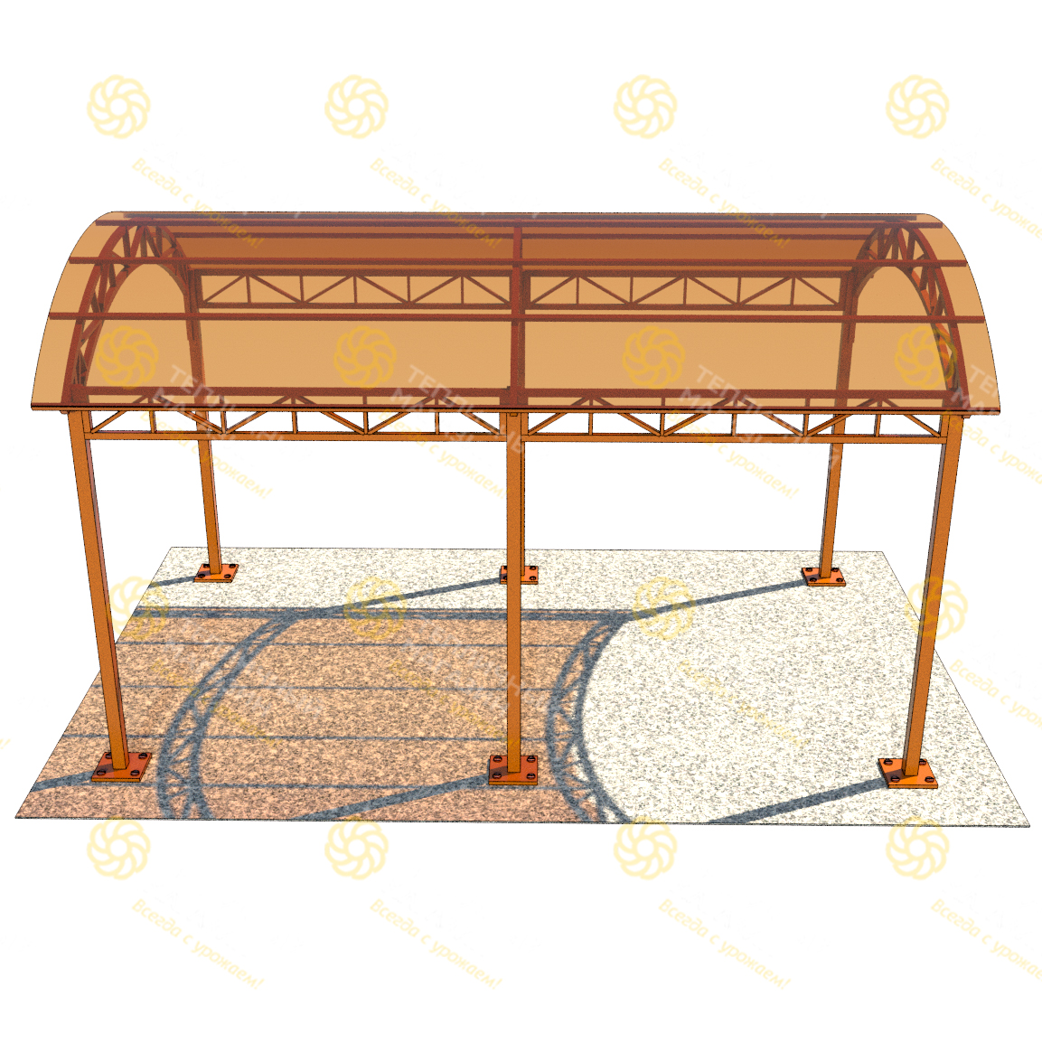 Навес 3х5 метра