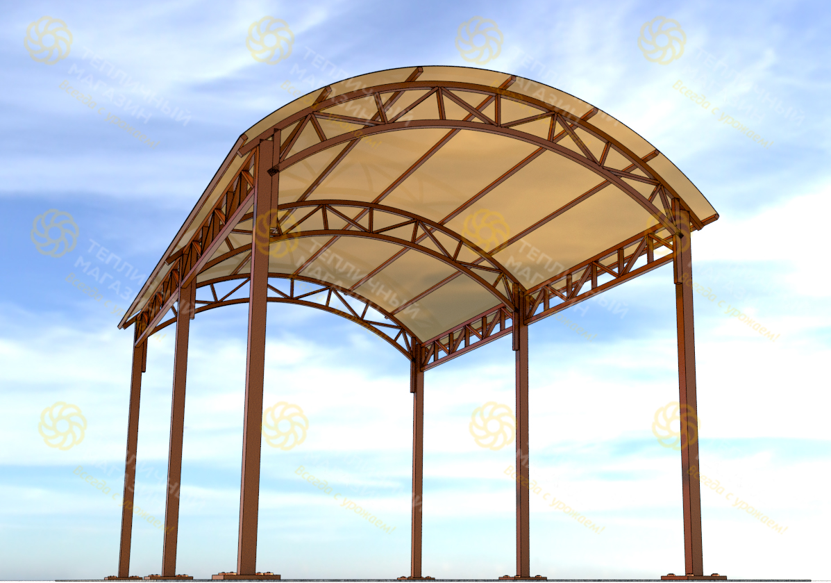 Навес 3х5 метра