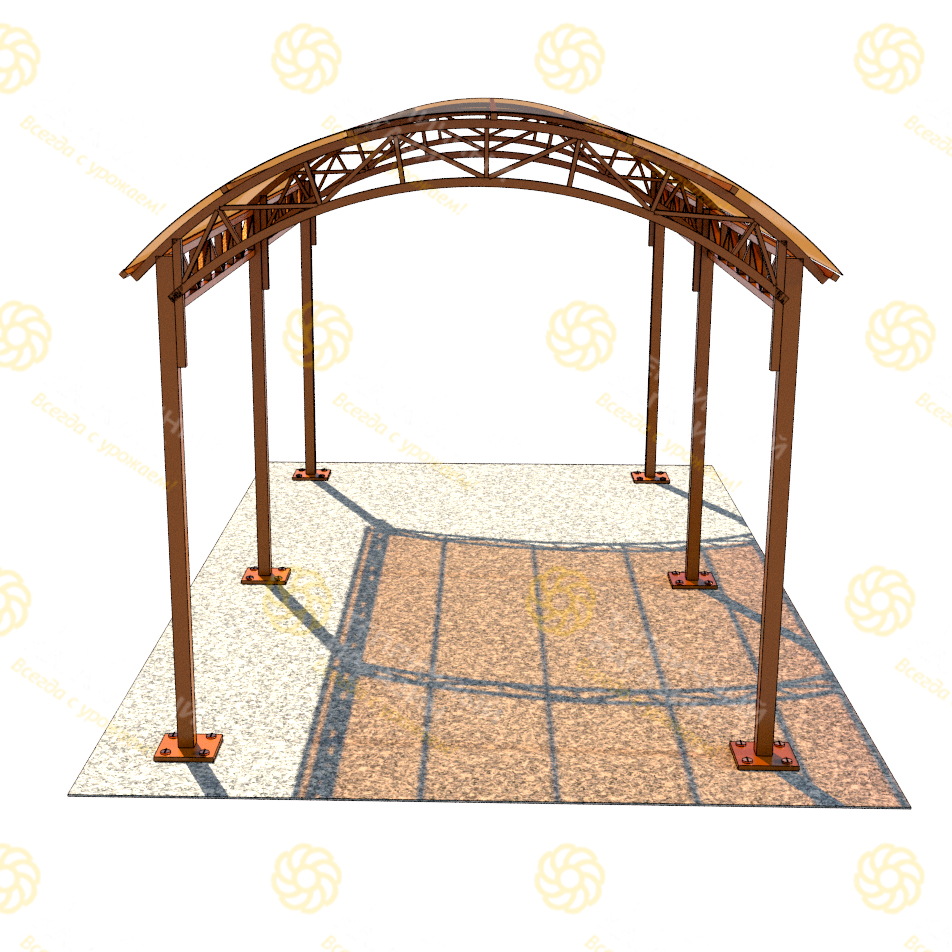 Навес 3х6 метра