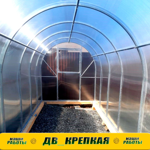 Теплица ДВ Крепкая (2х6 метра)