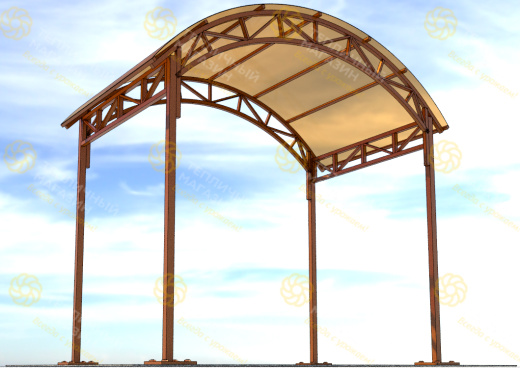 Навес 3х2 метра