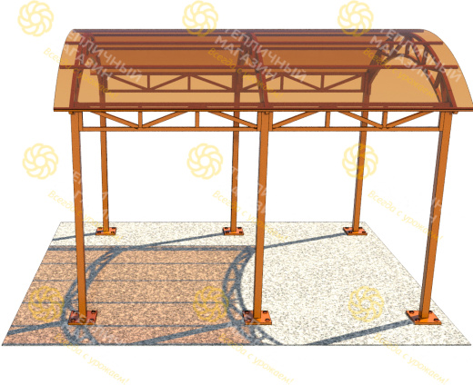 Навес 3х4 метра