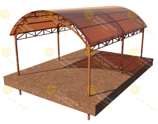 Навес 4х6 метров