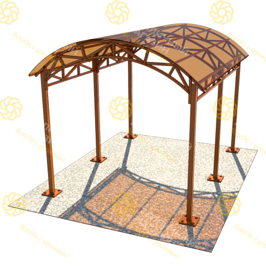 Навес 3х4 метра