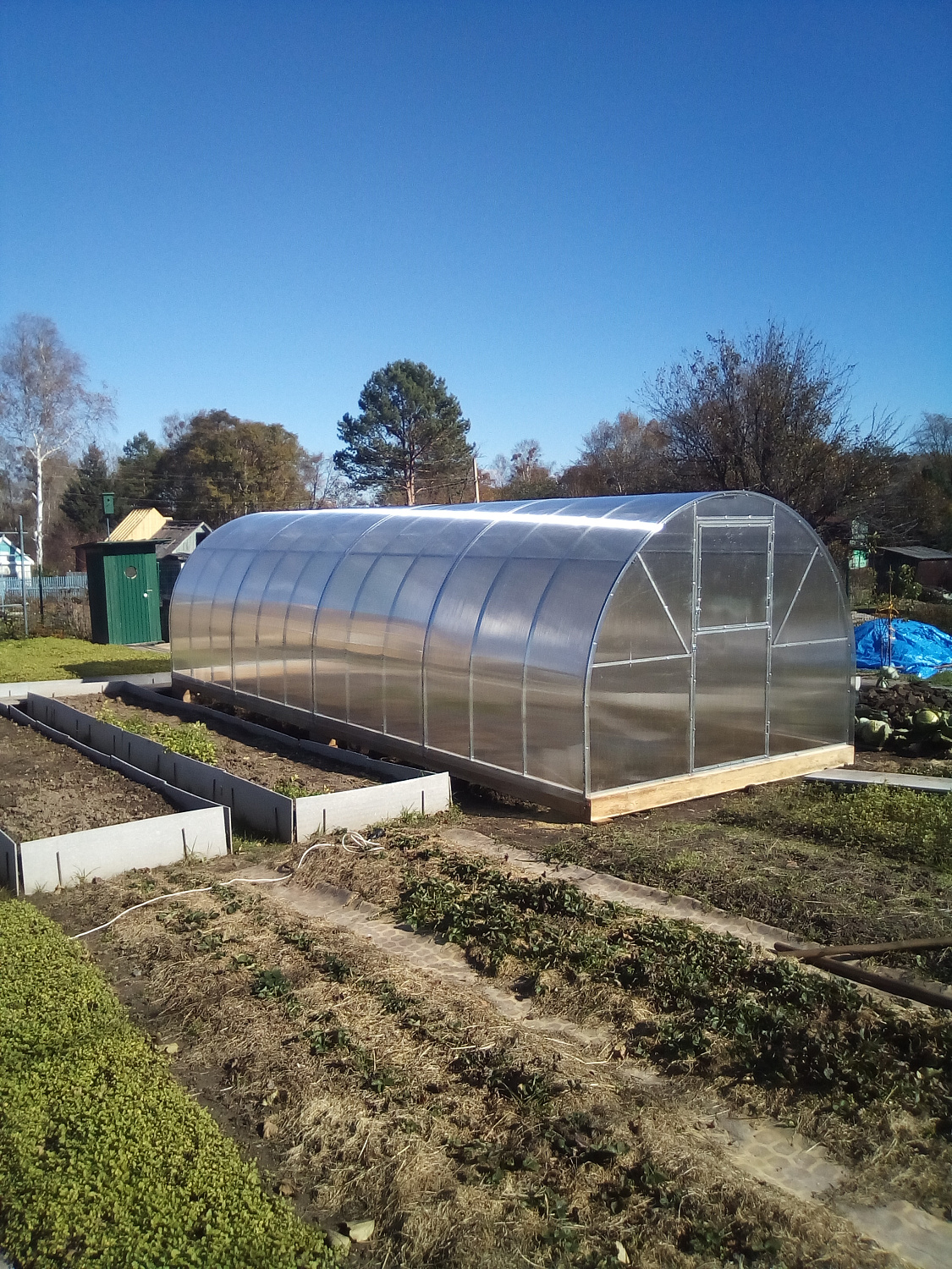 Каркас теплицы ДВ Усиленная (3x8 метра)