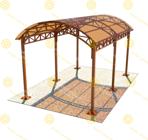 Навес 3х5 метра