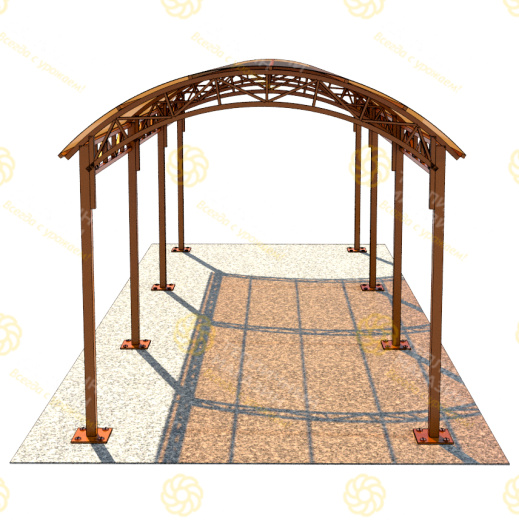 Навес 3х8 метра