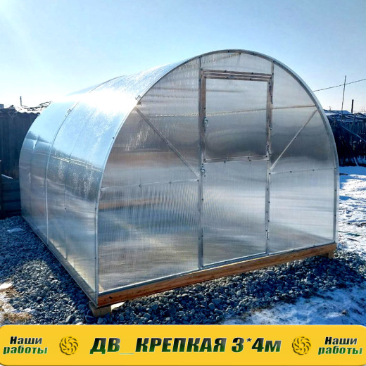 Теплица ДВ Крепкая (3х4 метра)